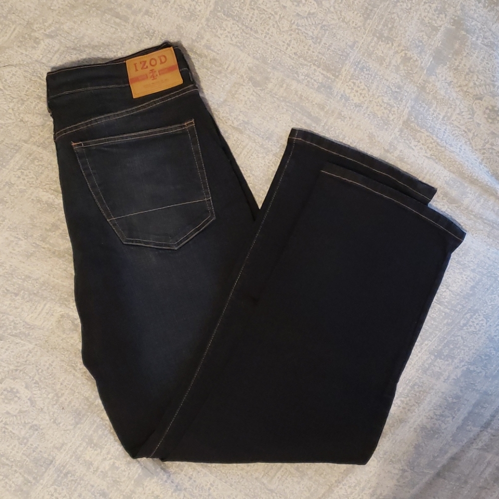 IZOD Relaxed Fit Comfort Stretch Jeans